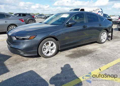 2025 Honda Accord Lx z USA, uszkodzony, nr VIN 1HGCY1F20SA008733